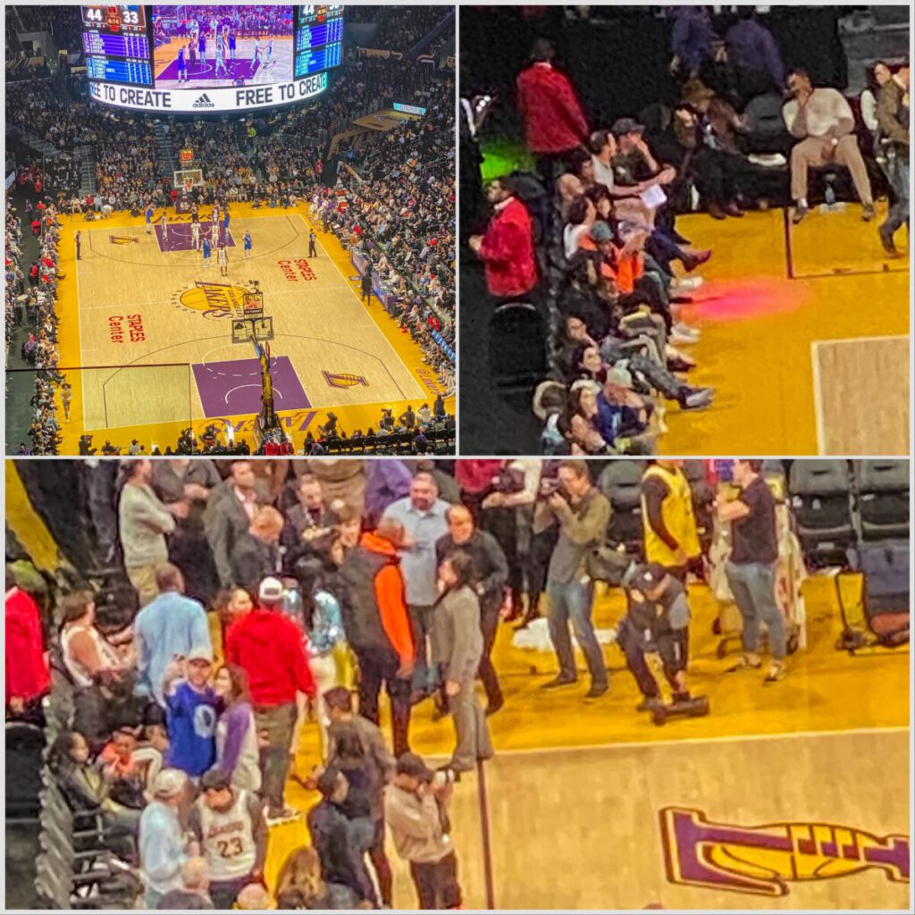 Staples Center Lakers Mavericks 29.12 1