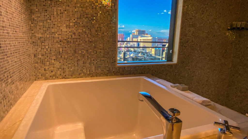 Dieses Bild zeigt ein Terrace Studio Fountain View im The Cosmopolitan Hotel in Las Vegas