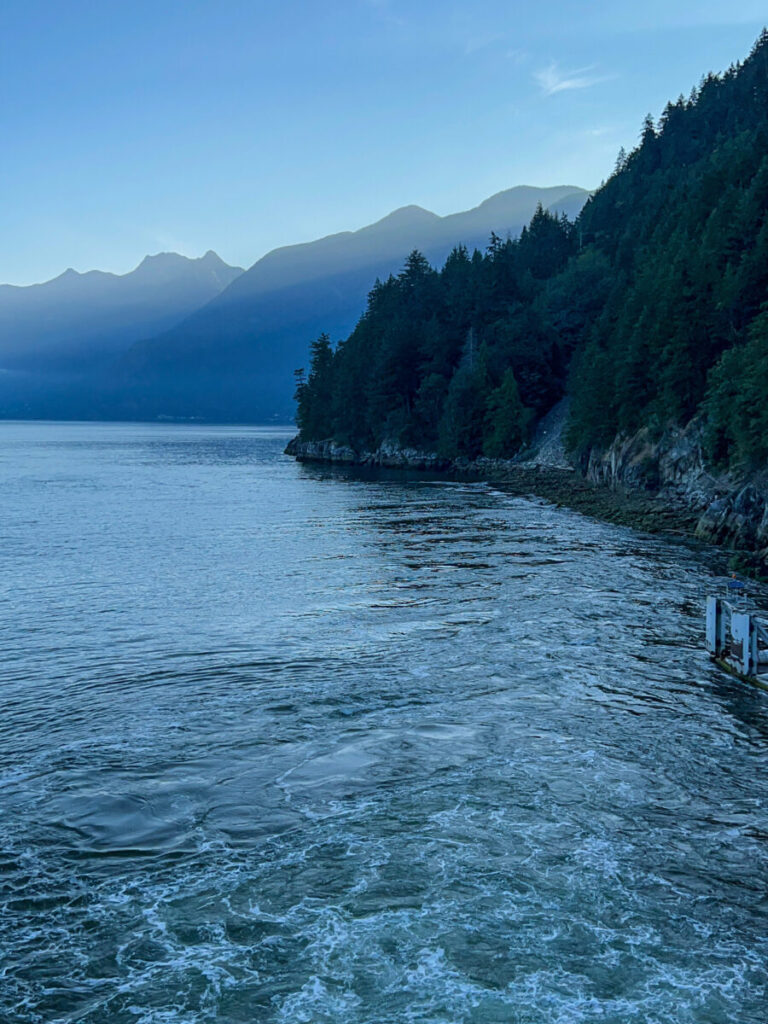 Dieses Bild zeigt die Horseshoe Bay in British Columbia