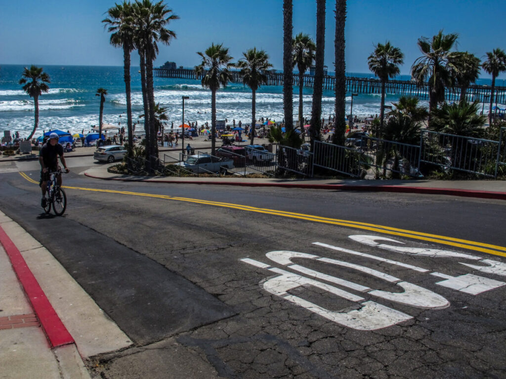 Dieses Bild zeigt einen Drehort des Film Top Gun in Oceanside, CA