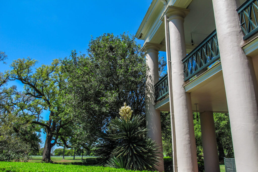 Dieses Bild zeigt das Big House der Oak Alley Plantation Louisiana