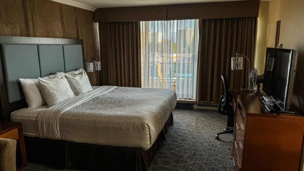 Dieses Bild zeigt ein Zimmer im Best Western Plus Inner Harbour in Victoria auf Vancouver Island