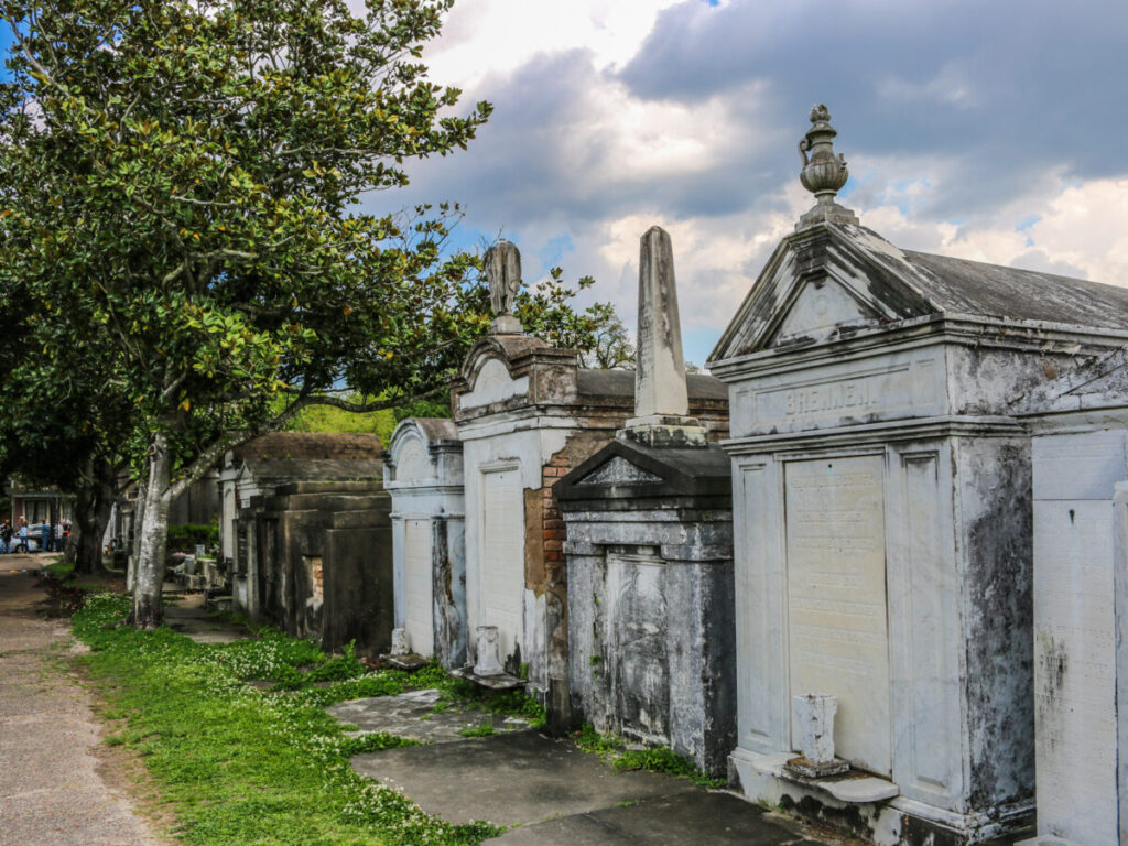 Dieses Bild zeigt den Lafayette Cemetary No.1 in New Orleans 