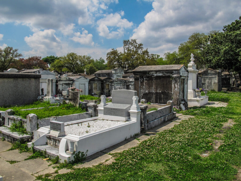 Dieses Bild zeigt den Lafayette Cemetary No.1 in New Orleans 