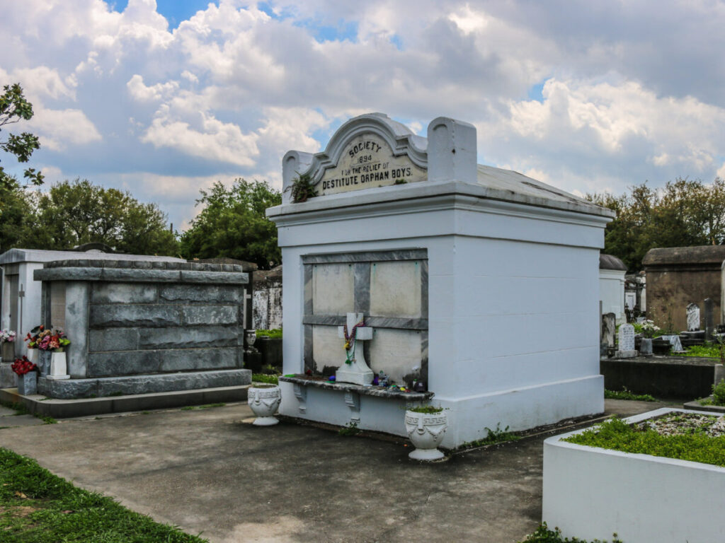 Dieses Bild zeigt den Lafayette Cemetary No.1 in New Orleans 