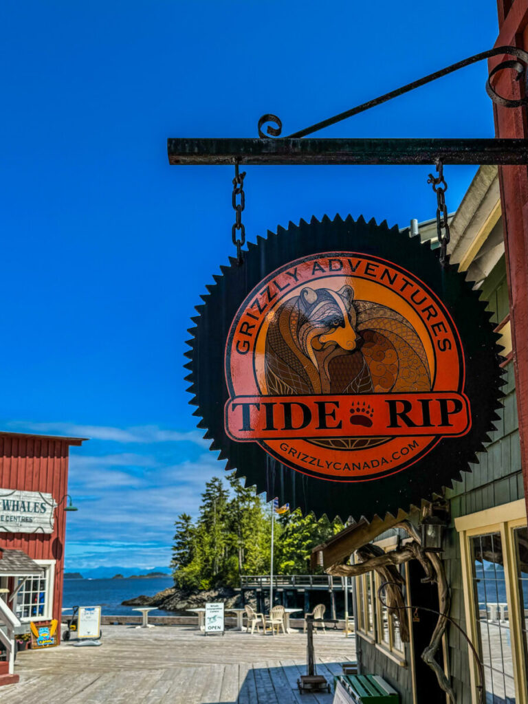 Dieses Bild zeigt das Fischerdorf Telegraph Cove auf Vancouver ISland