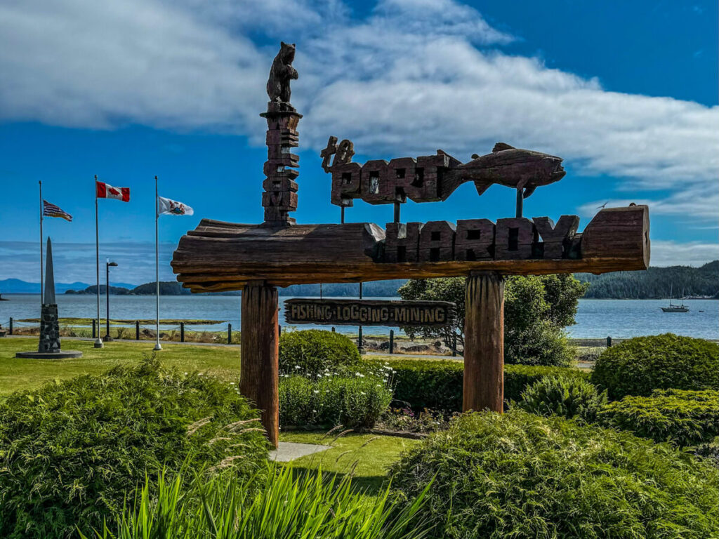 Dieses Bild zeigt Port Hardy auf Vancouver Island