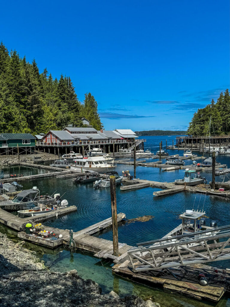 Dieses Bild zeigt Telegraph Cove auf Vancouver Island