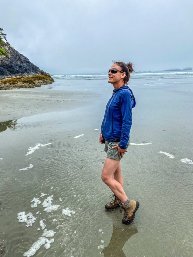 Dieses Bild zeigt den Cox Bay Beach in Tofino auf Vancouver Island