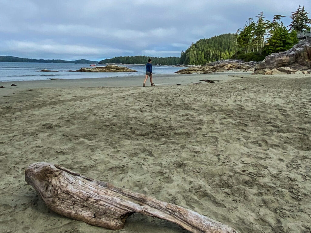 Dieses Bild zeigt den Tonquin Beach in Tofino auf Vancouver Island